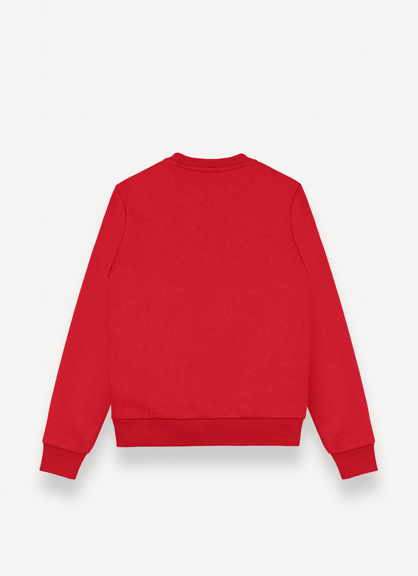 Felpa Colmar girocollo logo laterale