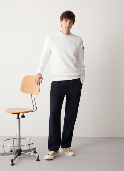 Felpa Colmar girocollo logo laterale