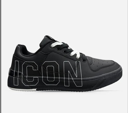 Sneakers ICON Uomo in ecopelle  con doppio logo