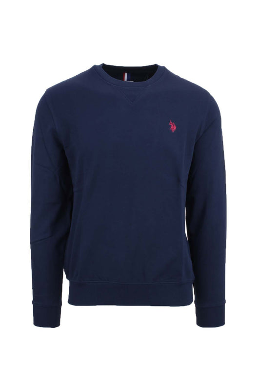 Felpa US POLO ASSN con girocollo e dettaglio a V