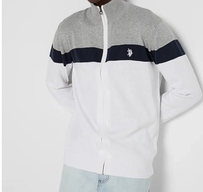 Giacca U.S POLO ASSN  con zip