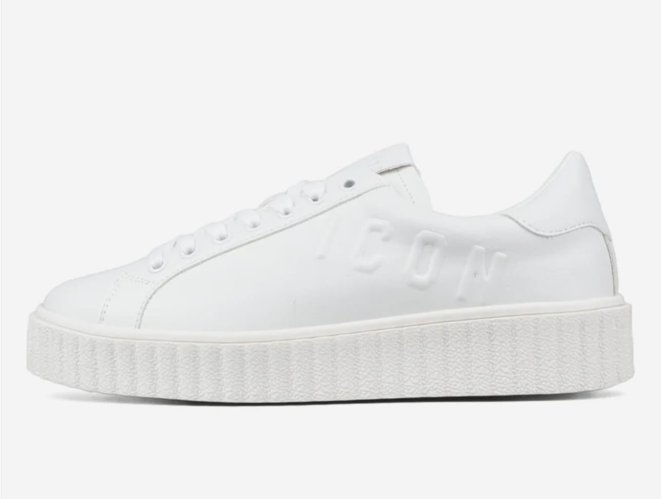 Sneaker ICON Uomo logo a rilievo carramato