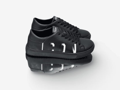 Sneakers ICON Uomo logo in gomma sfumato