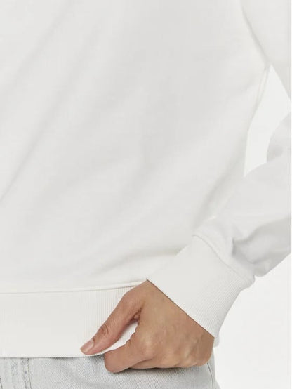 Felpa Calvin Klein Donna Felpata logo in gomma