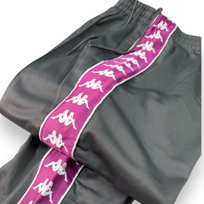 Tuta KAPPA in acetato Grey Charcoal-Fuchsia Orchid