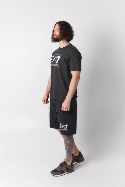 T-shirt EMPORIO ARMANI con cornice grafica