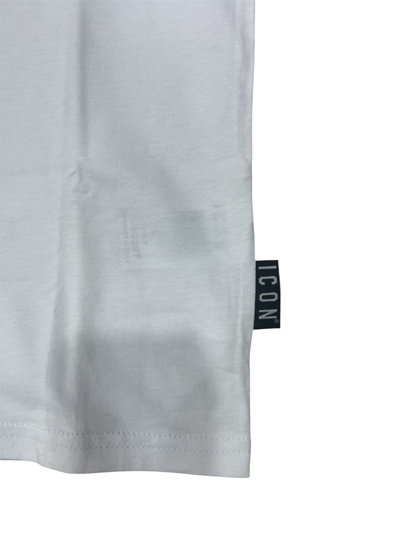 T-shirt ICON con logo in gomma