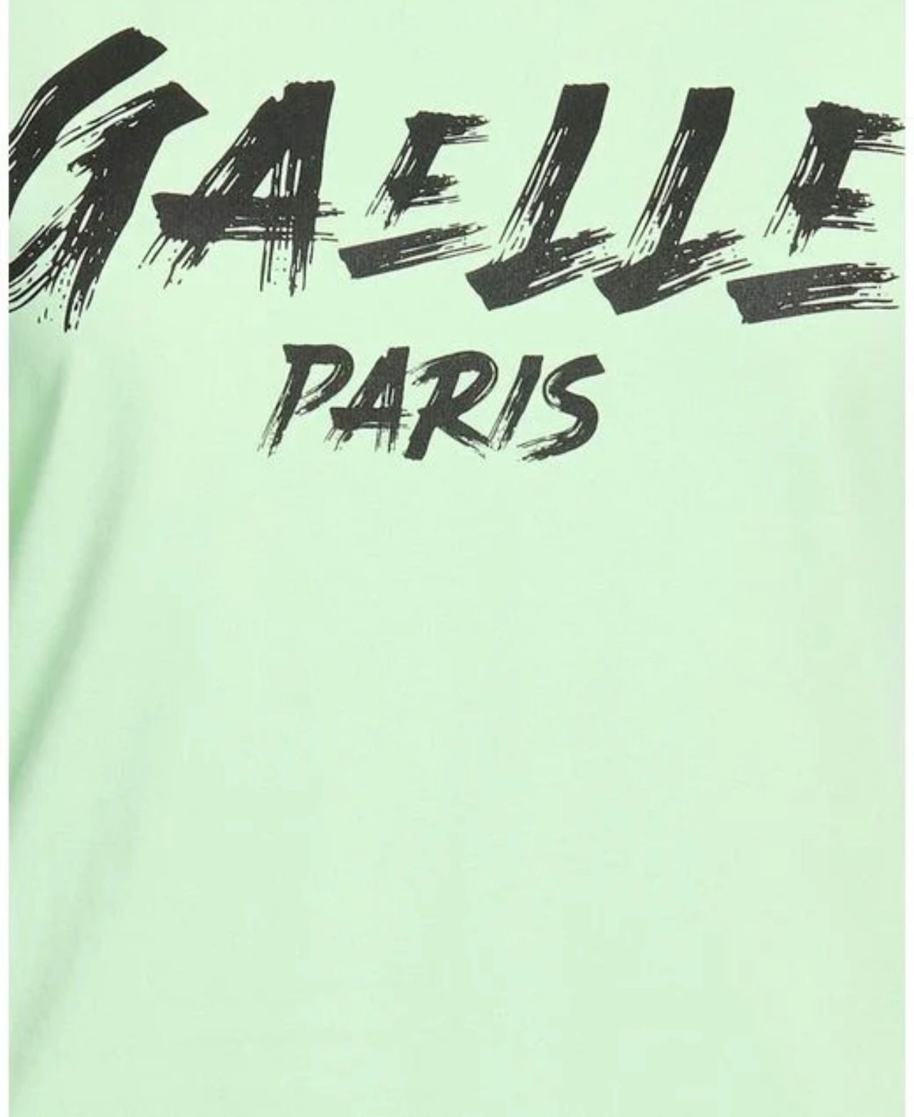 T-shirt GAELLE con logo centrale in Nero