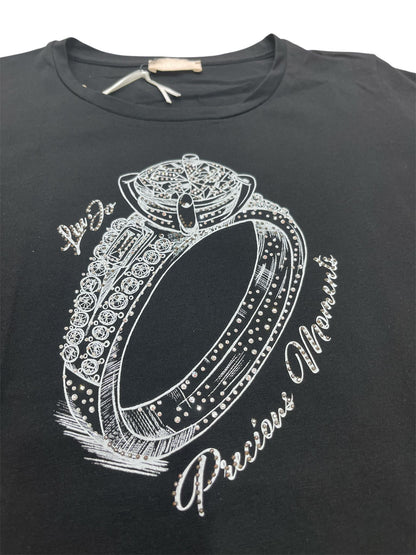 T-shirt LIU-JO con strass