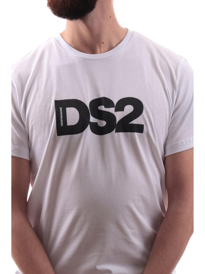 T-shirt DROPSEASON2 con logo centrale