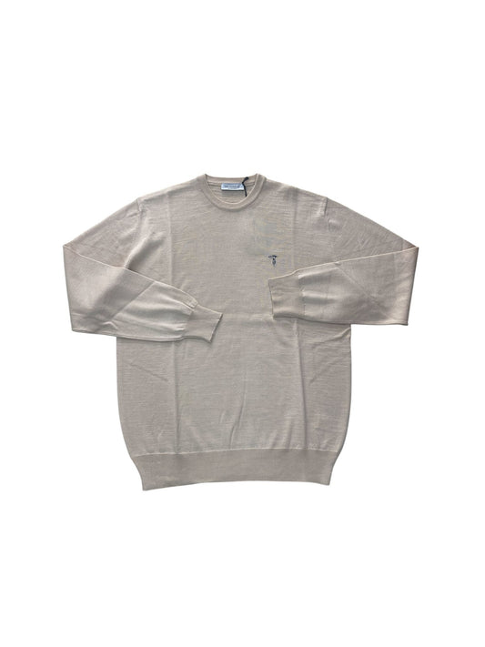 Maglioncino   Trussardi Logo ricamato Beige