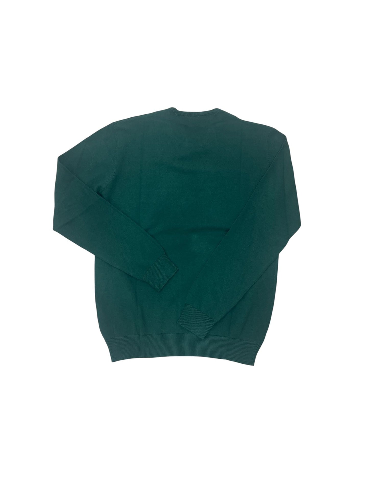 Maglione U.S POLO ASSN in cotone verde scuro 149