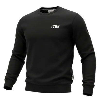 Felpa ICON Girocollo  Logo Piccolo  cotone garzato