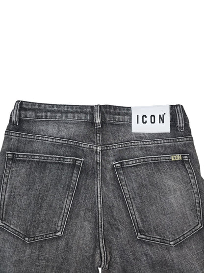 Jeans ICON Slim-fit basic grigio