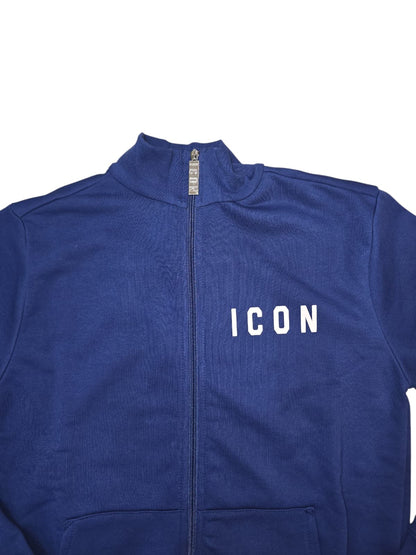 Felpa ICON Collo Alto C/Zip Basica