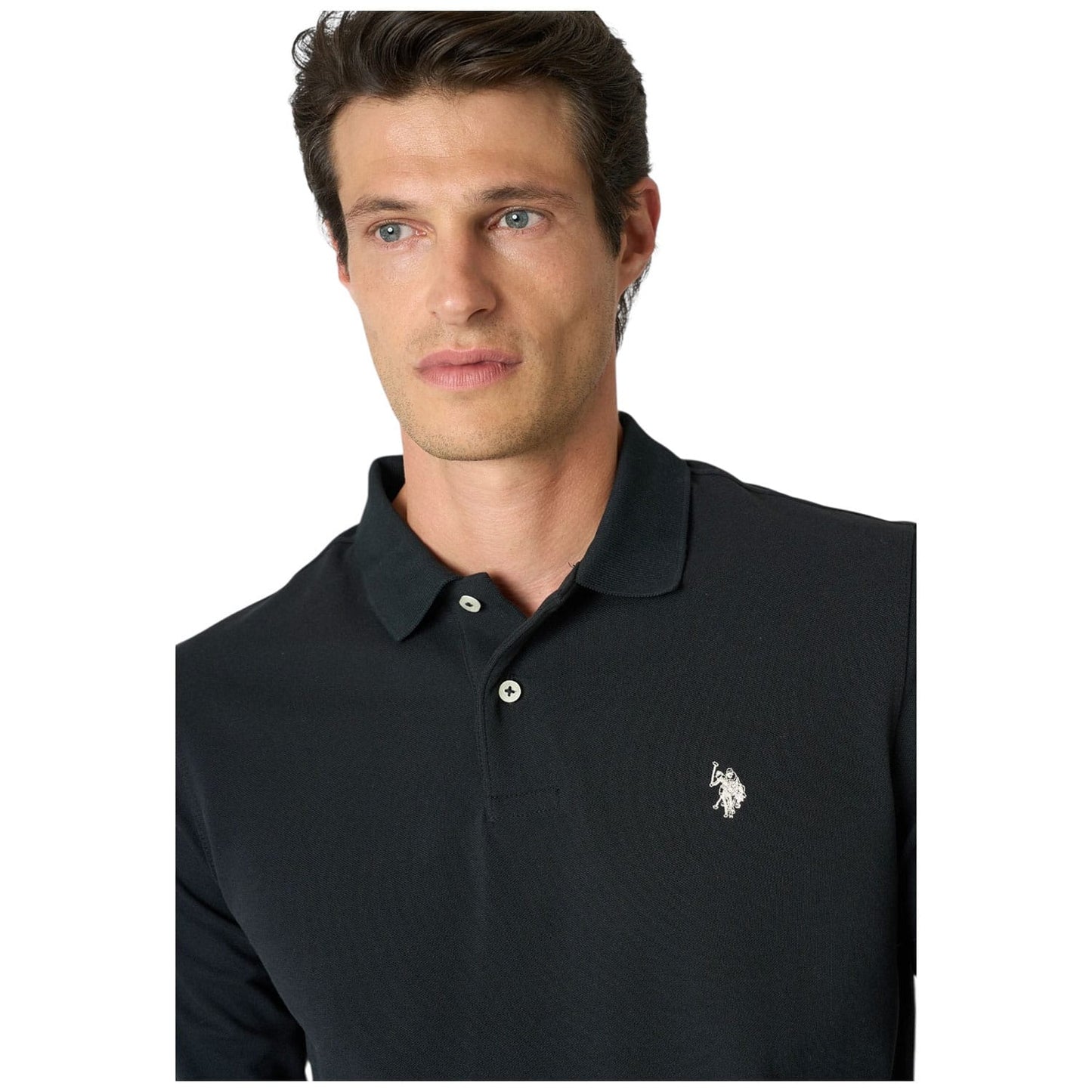 Polo U.S POLO ASSN manica lunga logo basic