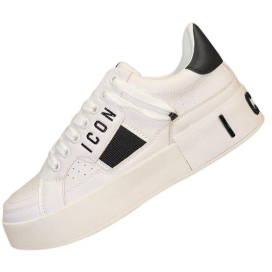 Sneakers ICON con logo in rilievo al tallone UOMO