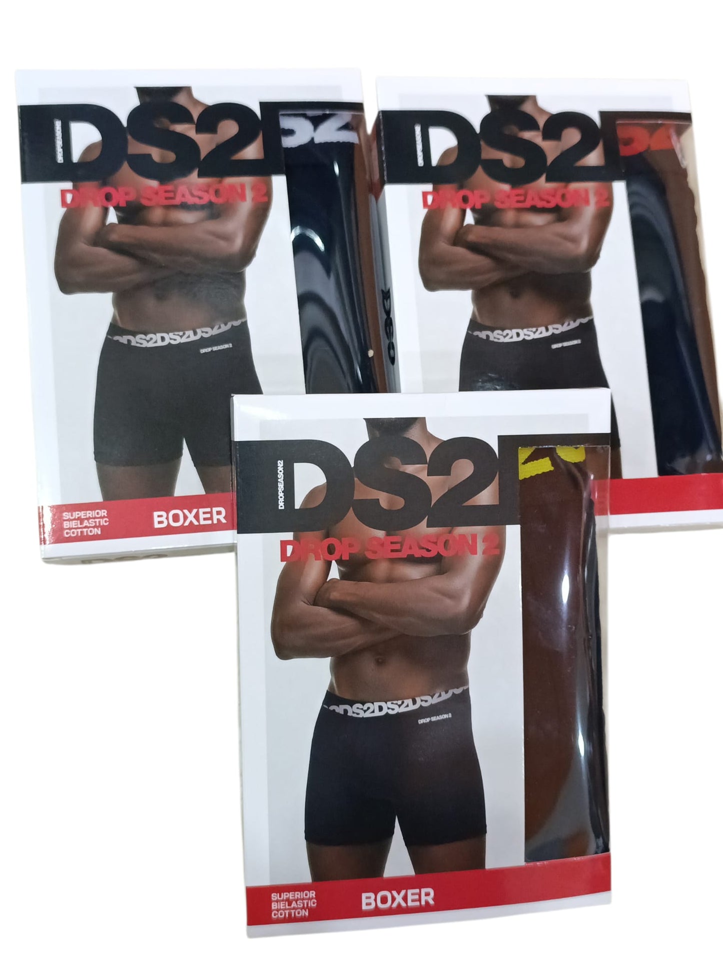 Boxer Drop Season2  3pz fascia colorata