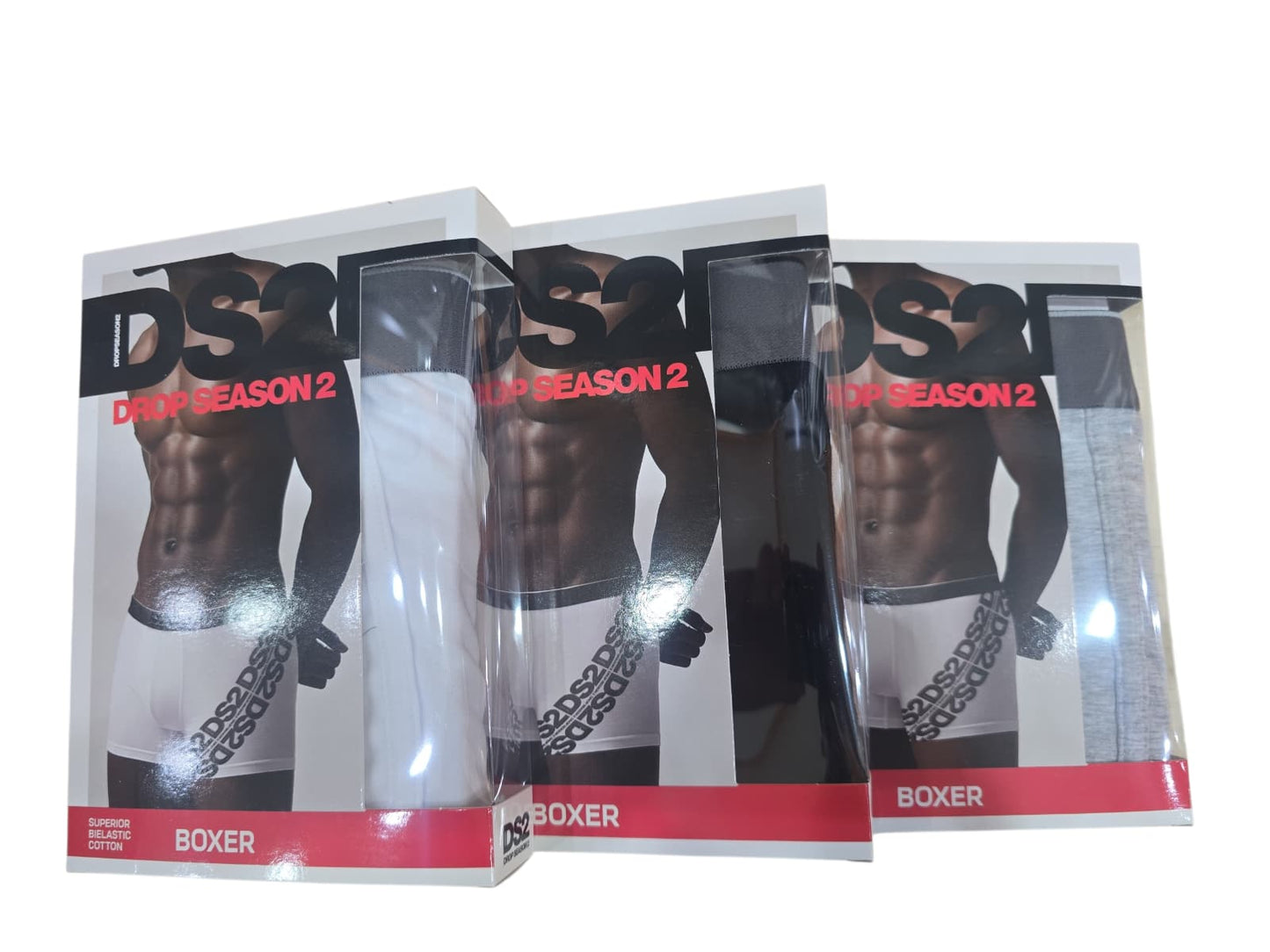 Boxer Drop Season2 3pz  3colori  101