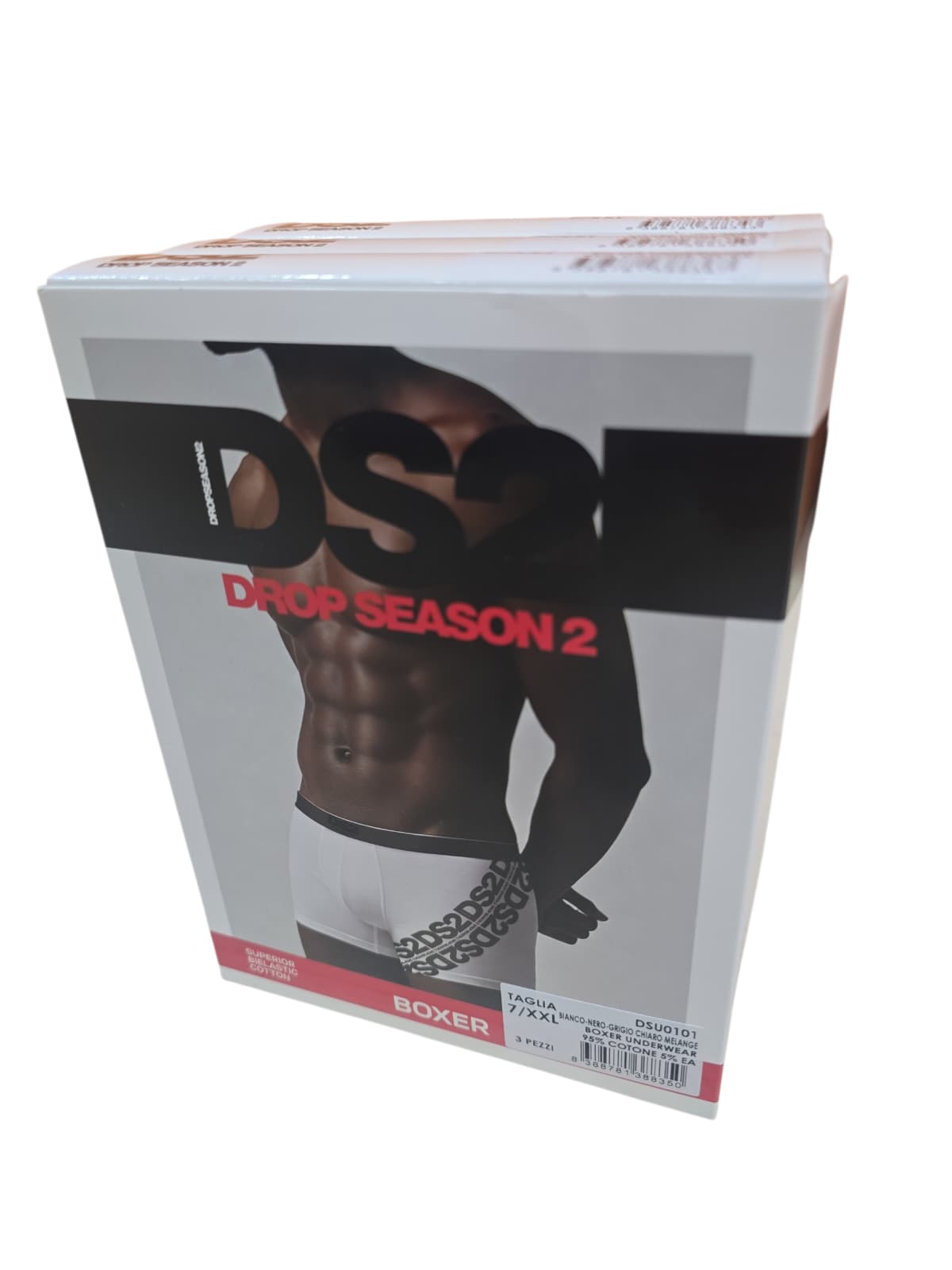 Boxer Drop Season2 3pz  3colori  101