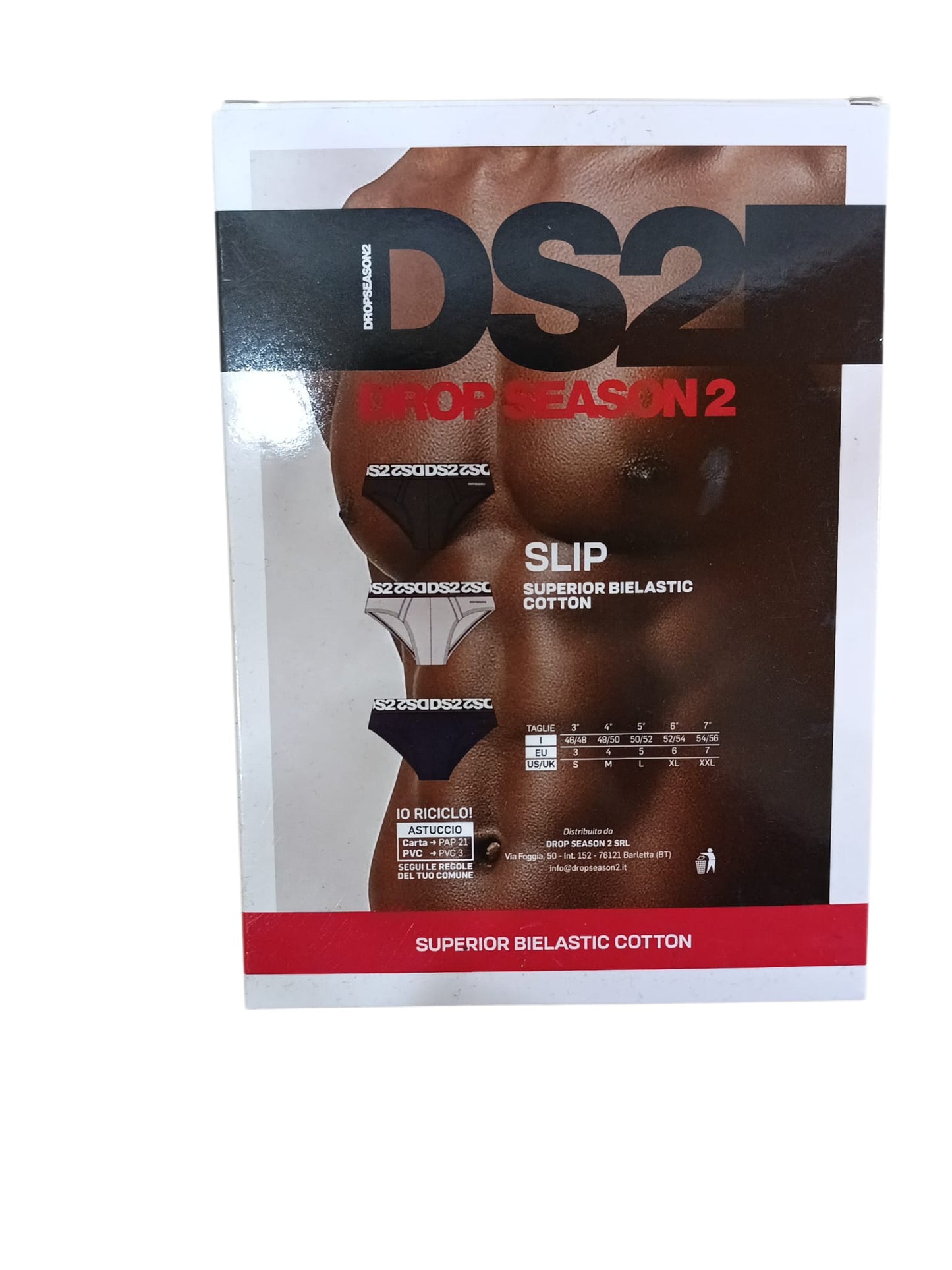 Slip Drop Season2  3 colori  3pz 108