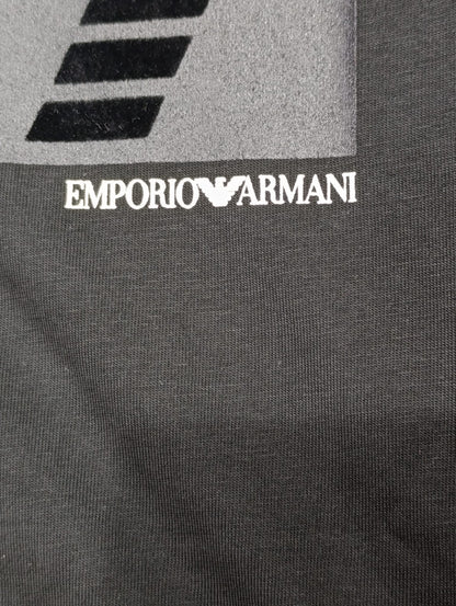 T-SHIRT EMPORIO ARAMANI maxi logo in stampa 460