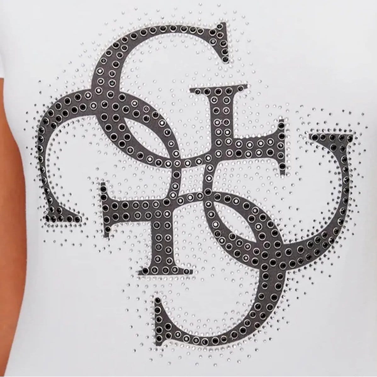 T-shirt Guess Donna G IN STRASS