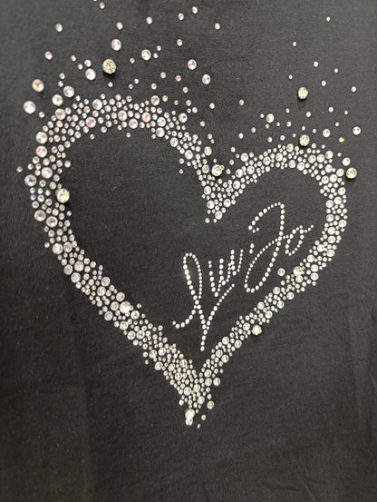 T-shirt LIU-JO in cotone  con strass