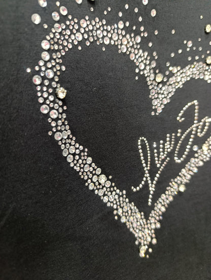 T-shirt LIU-JO in cotone  con strass