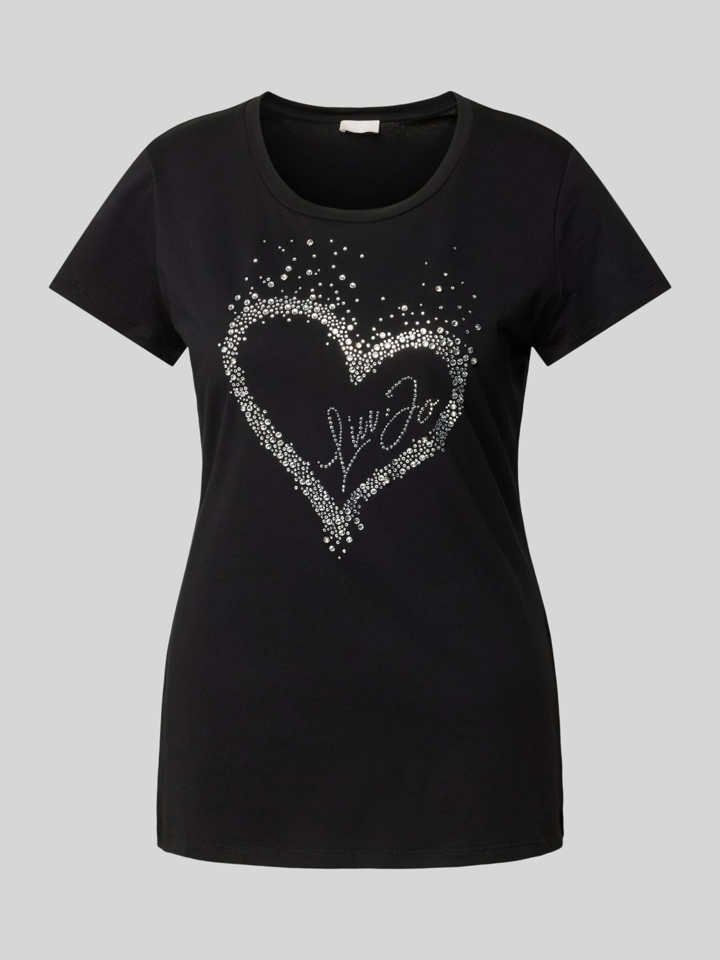 T-shirt LIU-JO in cotone  con strass