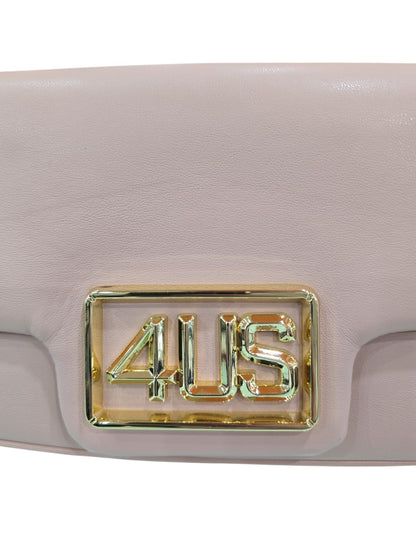 Borsa 4US Paciotti nude dettagli oro 925