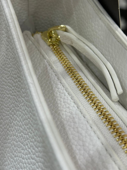 Borsa 4US PACIOTTI bianca con logo in rilievo 771