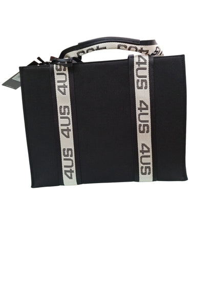 Borsa 4US PACIOTTI in tessuto logo ricamato 973