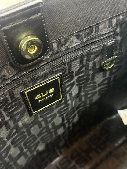Borsa 4US PACIOTTI in tessuto logo ricamato 973