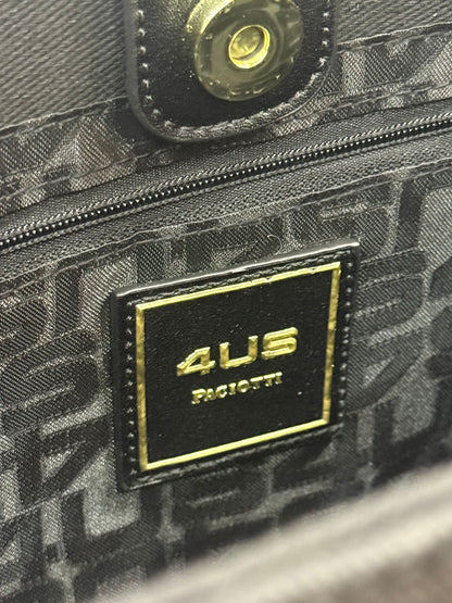 Borsa 4US PACIOTTI in tessuto logo ricamato 973