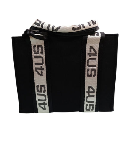 Borsa 4US Paciotti 975 in tessuto e logo in ricamo