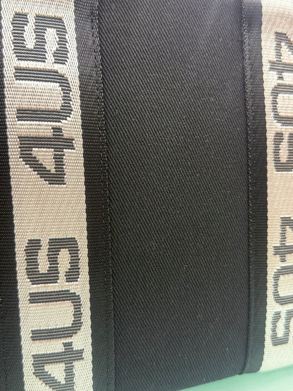 Borsa 4US Paciotti 975 in tessuto e logo in ricamo