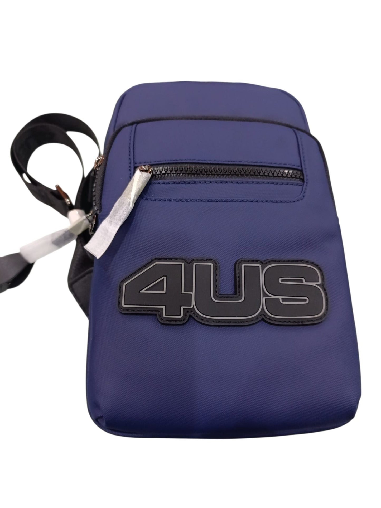 Tracolla blu 4US PACIOTTI con logo in rilievo 704
