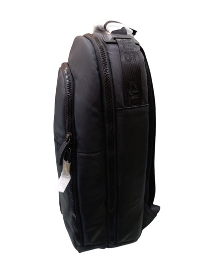 Zaino uomo 4US PACIOTTI nero con logo rilievo 508