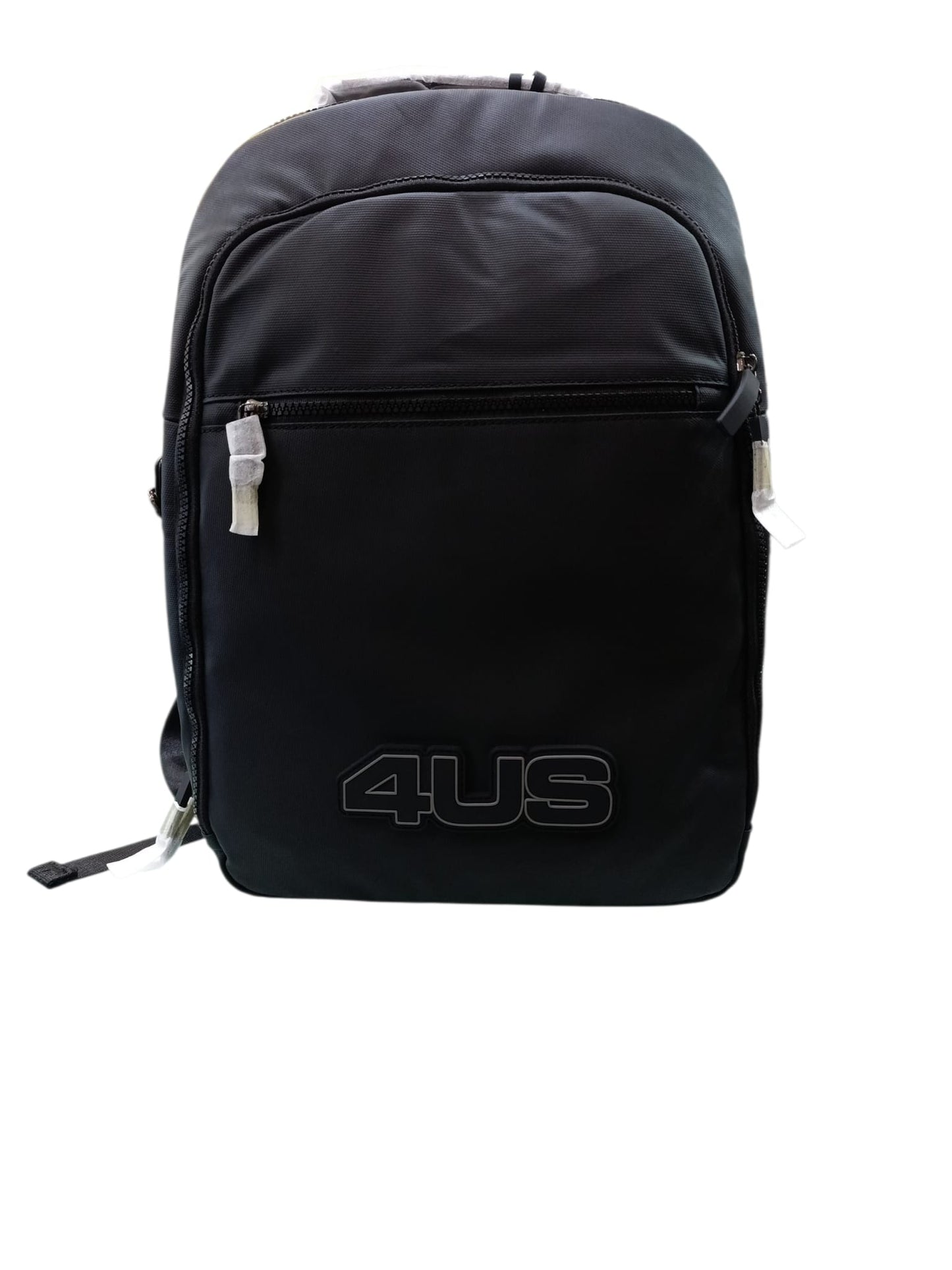 Zaino uomo 4US PACIOTTI nero con logo rilievo 508