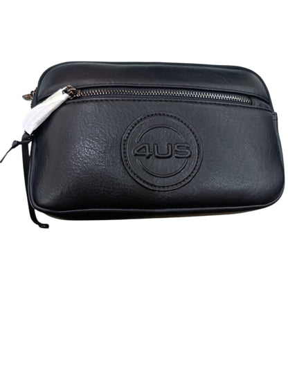 Pochette 4US PACIOTTI nera in pelle 719
