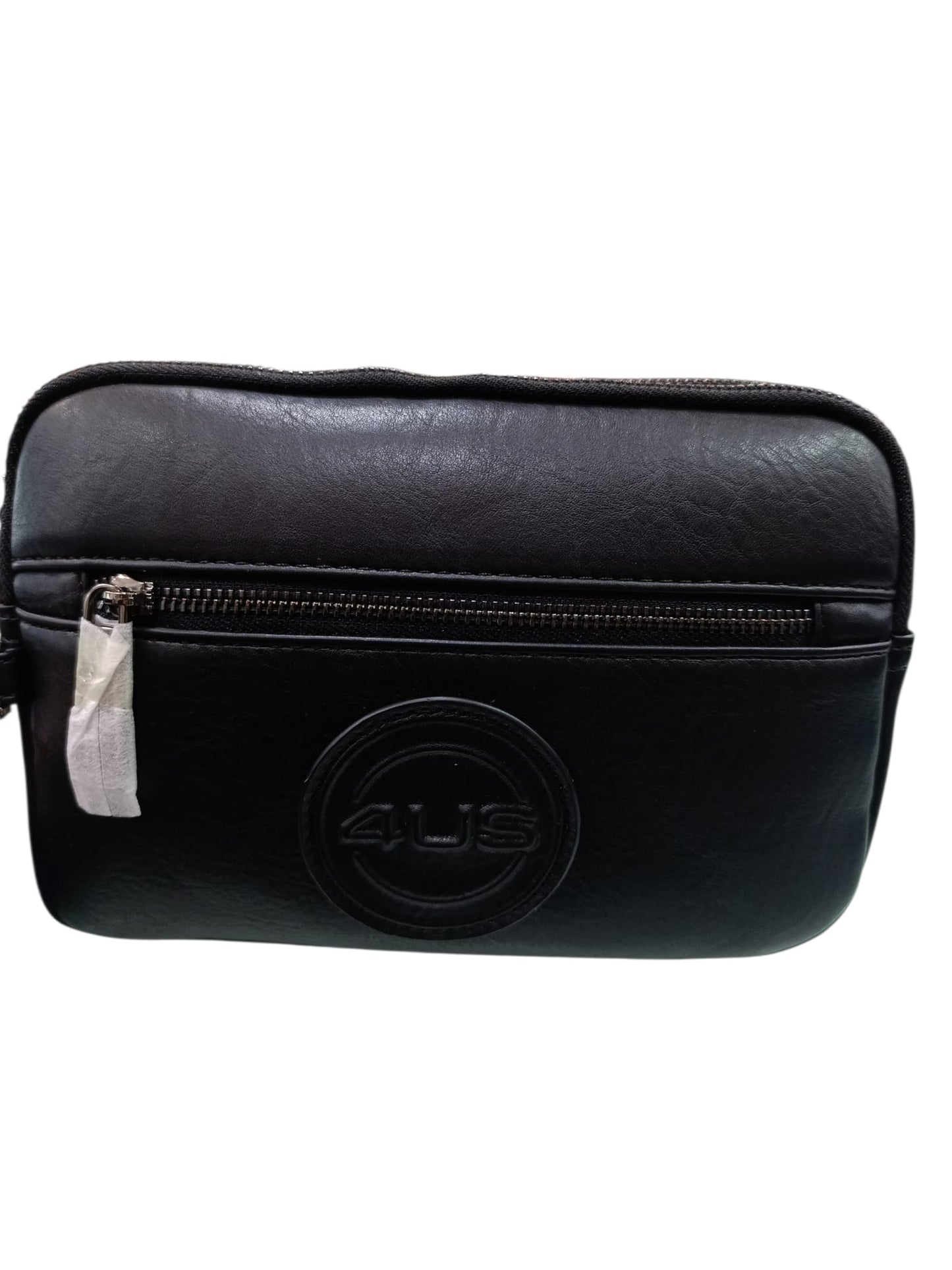 Pochette 4US PACIOTTI nera in pelle 719