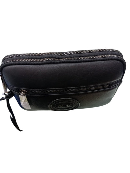Pochette 4US PACIOTTI nera in pelle 719