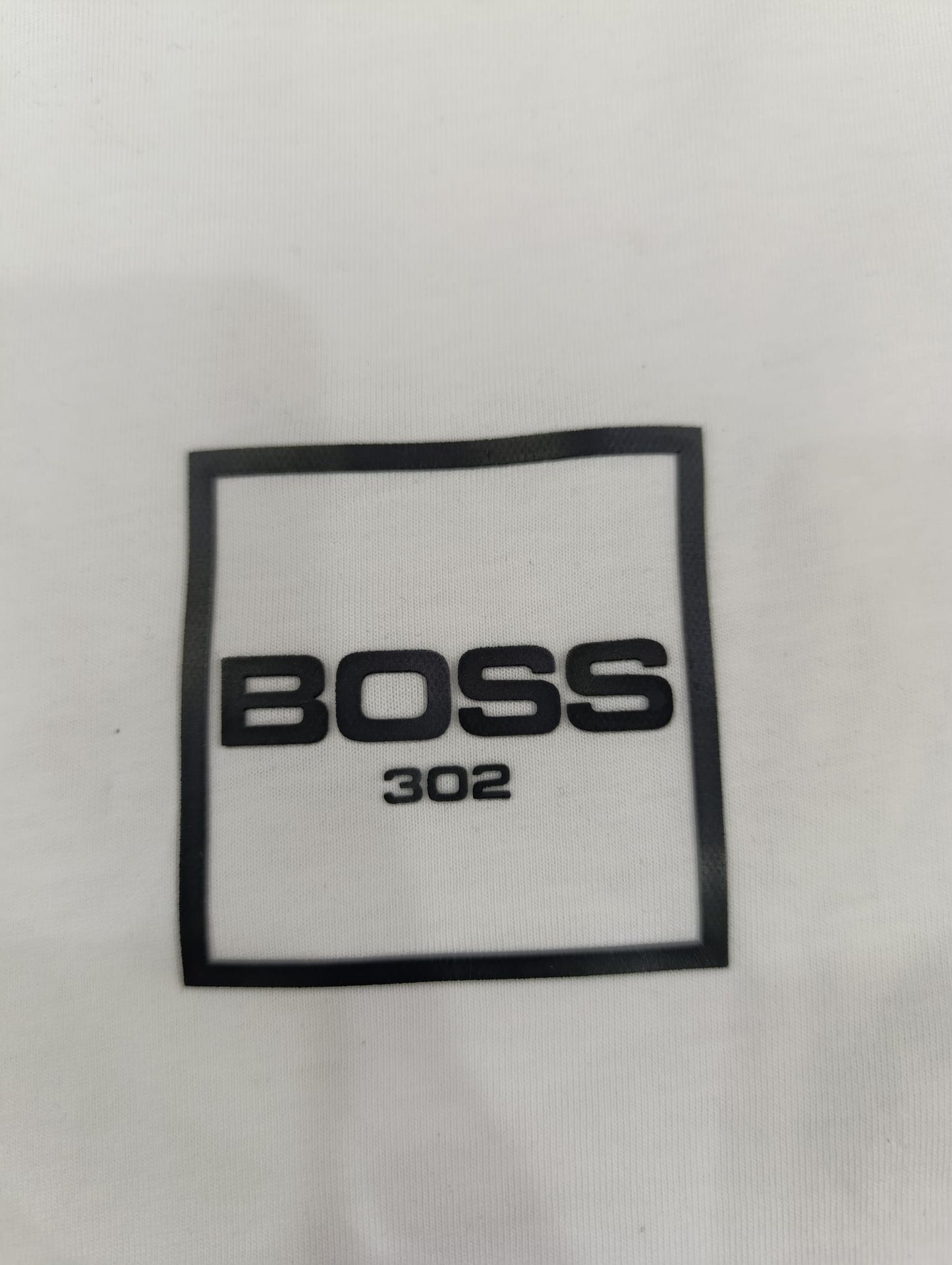 T-shirt MUSTANG BOSS con logo centrale 3D 048