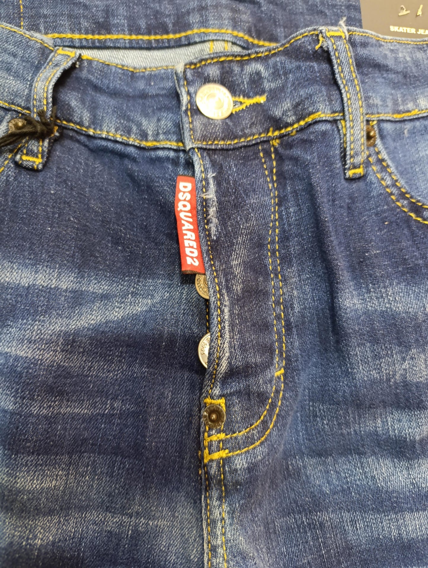Pantaloncino Jeans DSQUARED2 con smile