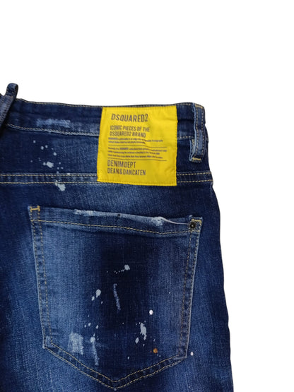 Pantaloncino Jeans Dquared2 042 strappi e toppe