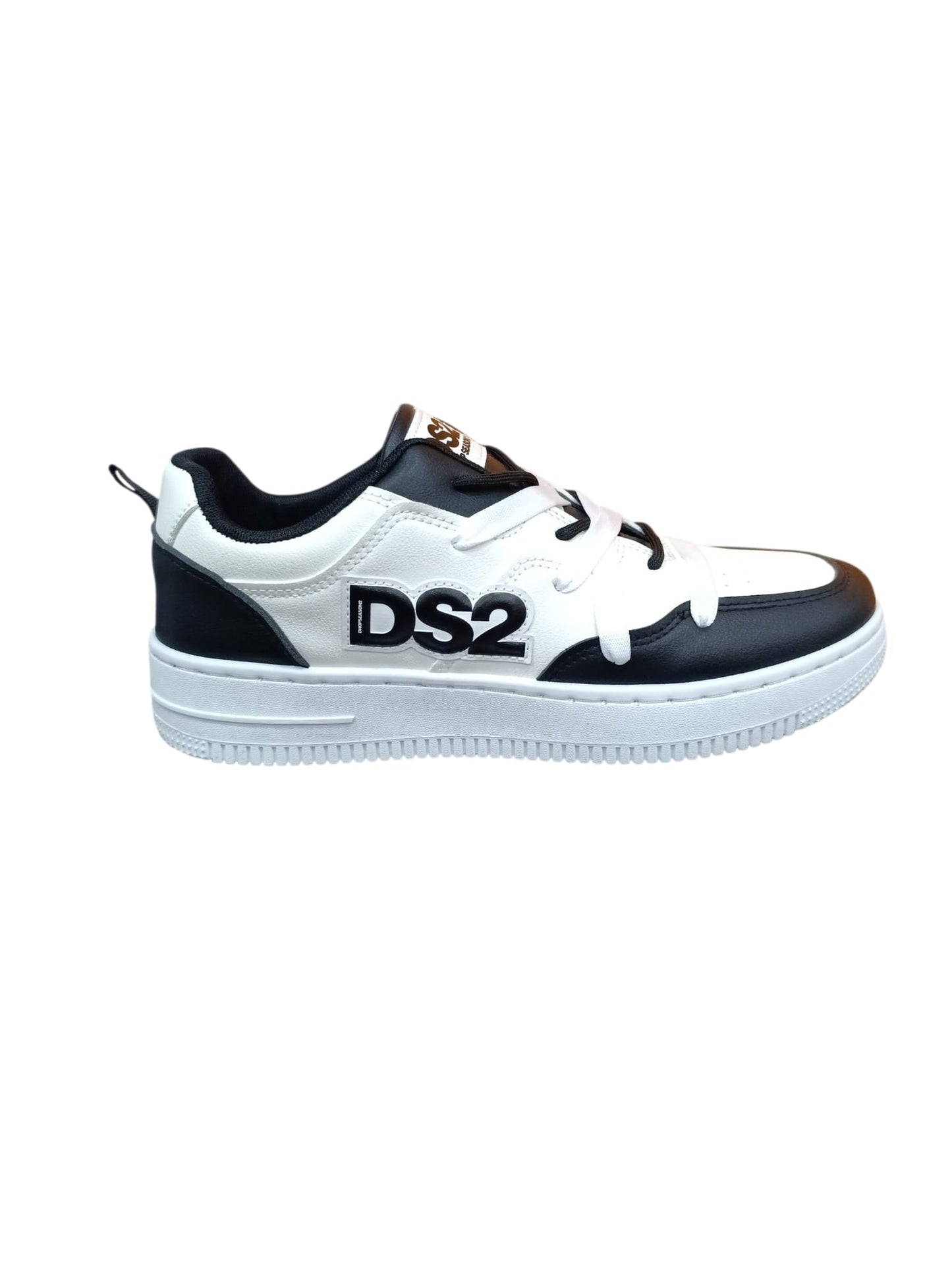 Sneakers DS2 bianca e nera S07