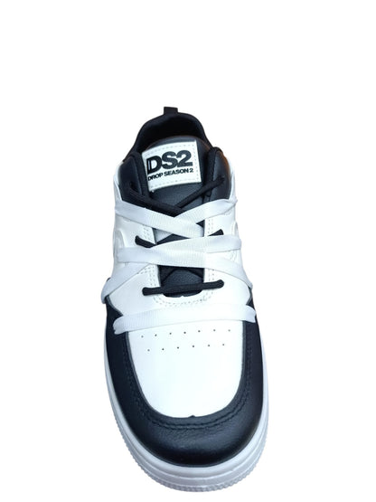 Sneakers DS2 bianca e nera S07
