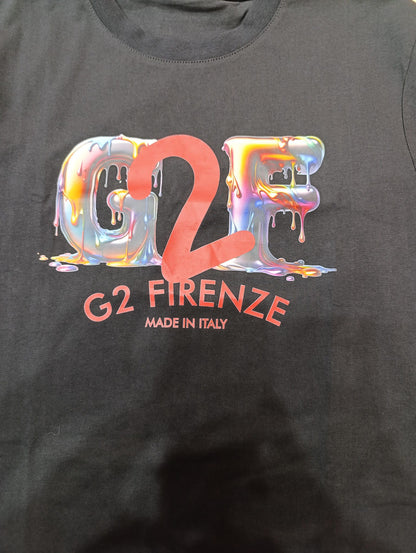 T-shirt G2 FIRENZE con maxi logo 10T