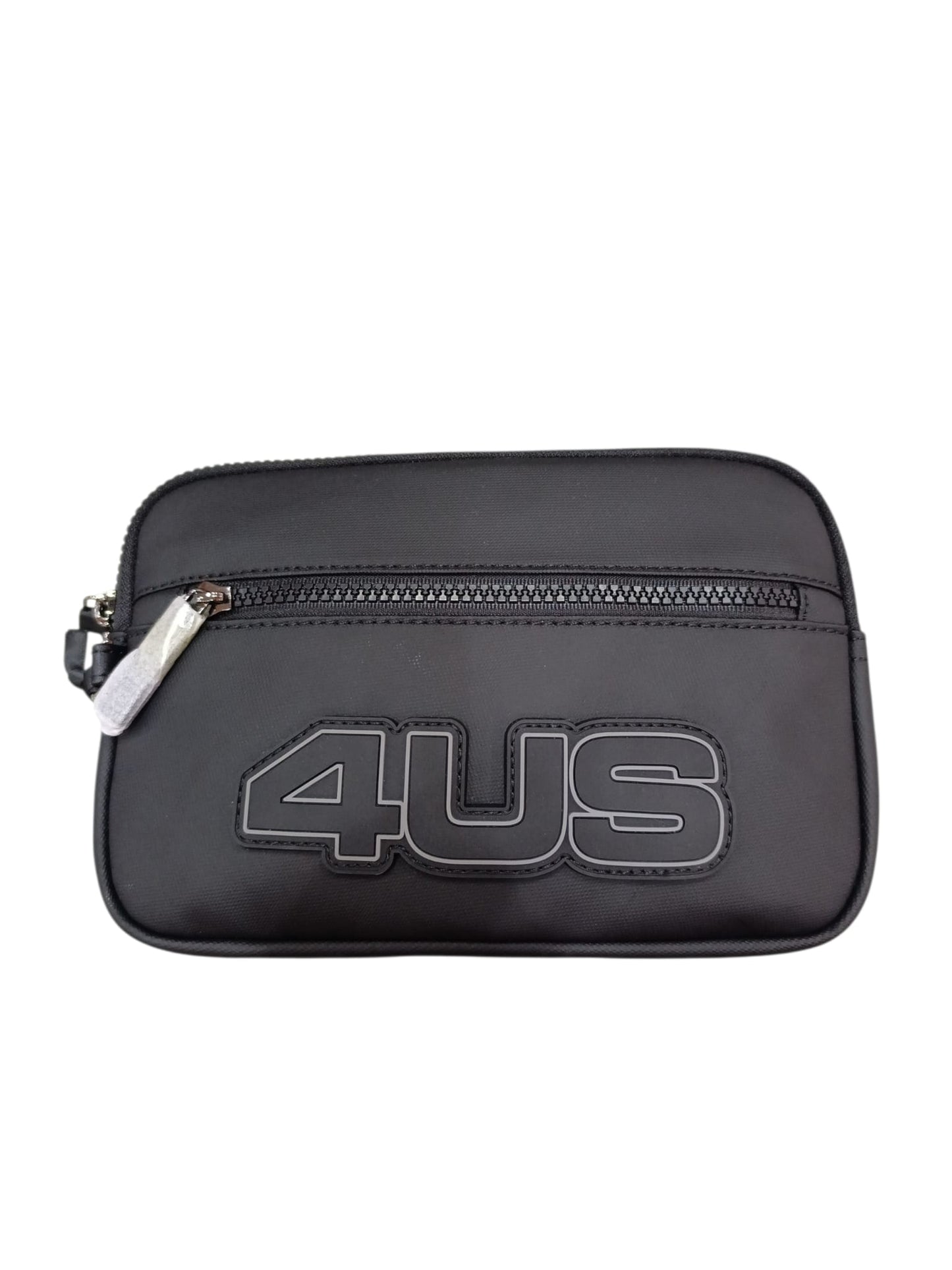 Pochette 4US PACIOTTI nera con logo rilievo 514